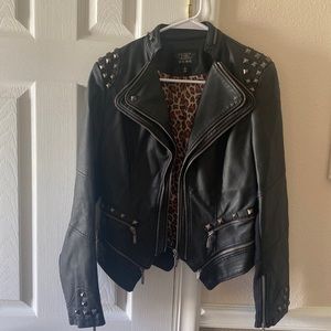 Like New! Black Leather Jacket